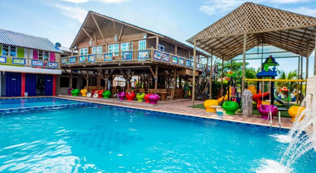 Hotel Isla Lizamar, Забронировать Отель Исла-Гранде Rosario and San Bernardo Islands, рядом с Пляж острова Гранде