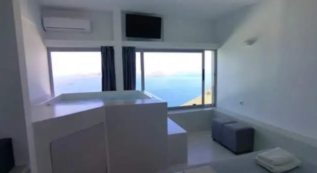 Двухместный люкс с видом на море Caldera Esprit Suites