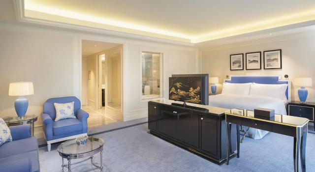 Четырёхместный номер Premier с видом на реку The Azure Qiantang, a Luxury Collection Hotel, Hangzhou