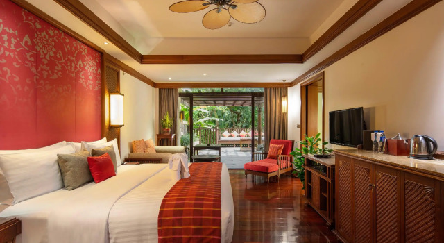 Номер Deluxe с видом на сад Anantara Xishuangbanna Resort