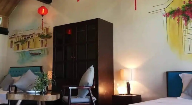 Номер Deluxe An Bang Stilt House Villa