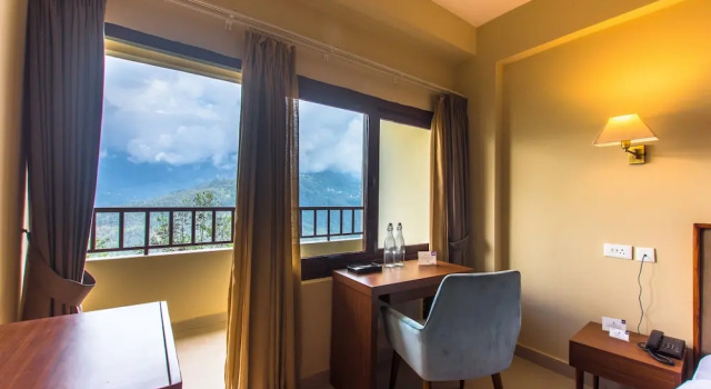 Double suite avec balcon Mount Himalayan Hotel