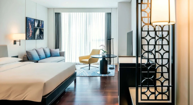 Двухместный номер с видом на город Hyatt Regency Shanghai Global Harbor