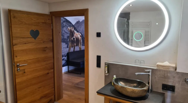 Номер Standard c 1 комнатой с балконом и с видом на горы das Alpen Natur Idyll