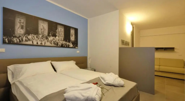 Апартаменты Deluxe с 2 комнатами с видом на озеро Relais Villa Clodia