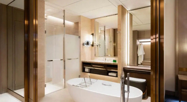 Двухместный люкс Executive Shangri-La Yuanqu, Suzhou