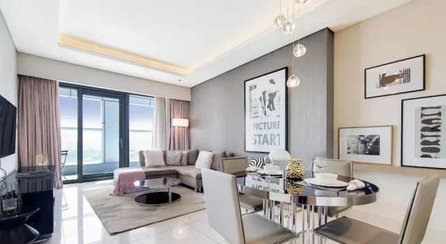 Manzil - Cozy 1BR near Downtown with Swimming Pool