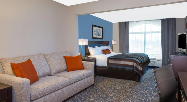 Двухместный люкс Deluxe Comfort Inn & Suites Grand Blanc-Flint