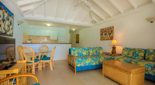 Номер Deluxe c 1 комнатой oceanfront Shoal Bay Villas