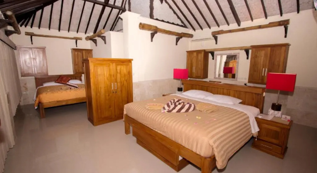 Трёхместный номер Deluxe Rinjani Lodge