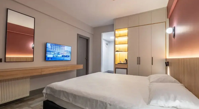 Семейный номер Standard с балконом и с видом на море Kilya Hotel