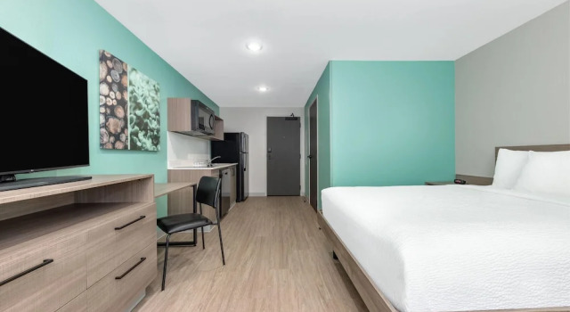 Четырёхместный люкс ECHO Suites Extended Stay by Wyndham Dallas Plano/Richardson