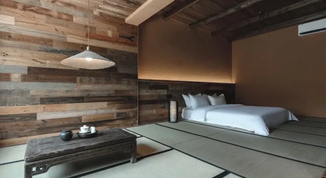 Номер Luxury Emeishan Hetang Yunqi Tangquan Homestay