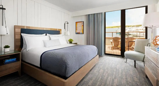 Четырёхместный номер Standard с видом на воду Montauk Yacht Club