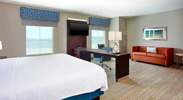 Двухместный люкс Hampton Inn & Suites Columbia/Southeast-Fort Jackson
