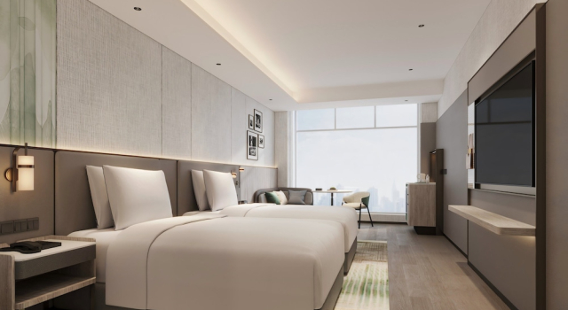 Четырёхместный номер Premium Holiday Inn Jinan Daming Lake by IHG