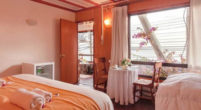 Четырёхместный номер Standard Bianca's House B&B Reñaca
