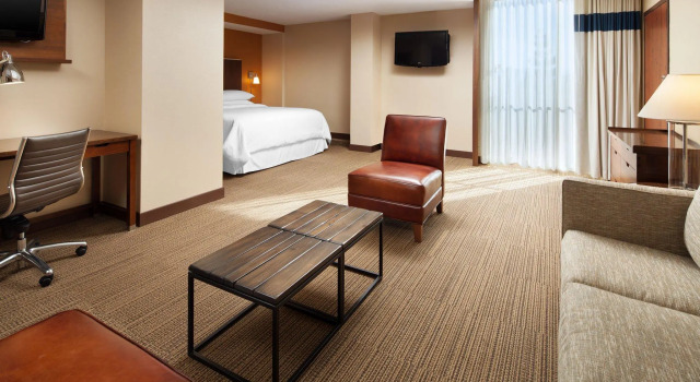 Двухместный полулюкс c 1 комнатой Courtyard San Jose Airport