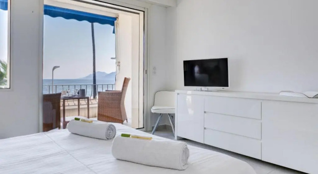 Студия IMMOGROOM- 3 Sea view Panoramic terrace-1 min beach-CONGRESSBEACH