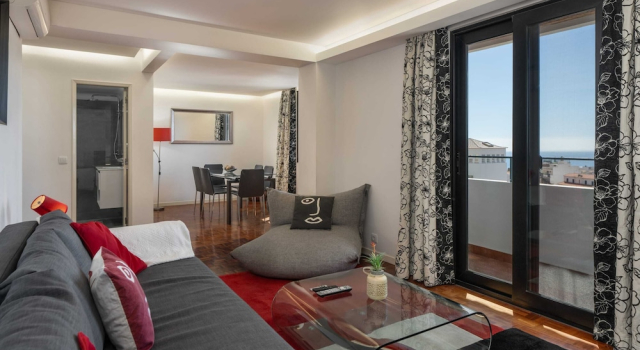 Двухместные апартаменты с балконом и с видом на море In the City Centre, sea View - Casa Santa Clara