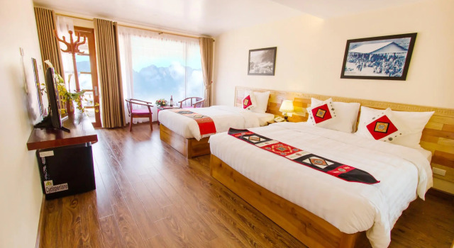 Двухместный номер Стандарт с окном без вида Sapa Centre Hotel