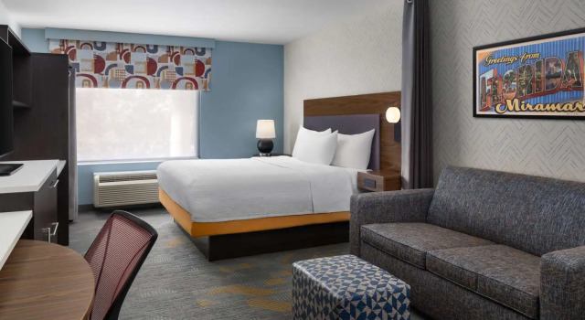 Студия Home2 Suites by Hilton Miramar Ft. Lauderdale