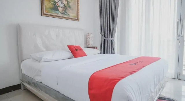 Номер Premium RedDoorz Syariah At Lampung Walk