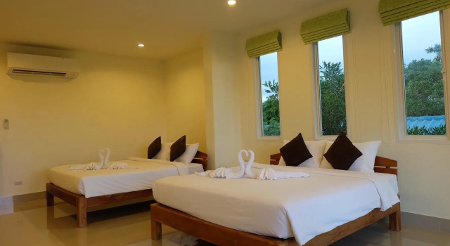Семейный номер Standard с балконом и с видом на море Imsook Resort