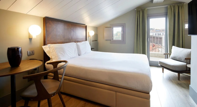 Двухместный номер Standard с балконом и с видом на канал Hotel Dei Dragomanni