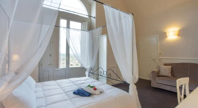 Двухместный номер Standard с балконом и с красивым видом из окна Il Duomo Relais