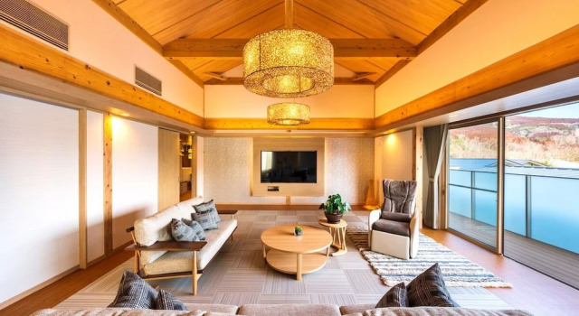 Вилла Luxury Asagirinomieru Yado Yufuin Hanayoshi