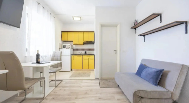 Двухместная студия с видом на внутренний двор Apartments Villa Rotim