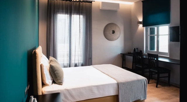 Полулюкс с балконом и с видом на море Aethra Boutique Rooms