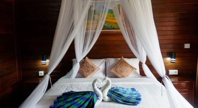 Коттедж Deluxe c 1 комнатой с балконом Taos House Lembongan By DeWizZ Management