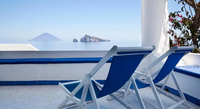 Апартаменты с 2 комнатами с видом на море Casa del Prete con Terrazzo Vista Mare