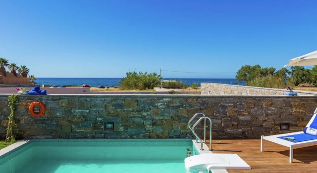 Вилла Luxury Villa, Private Pool & Beach, Pigianos Kampos, Rethymno Area, NW Coast