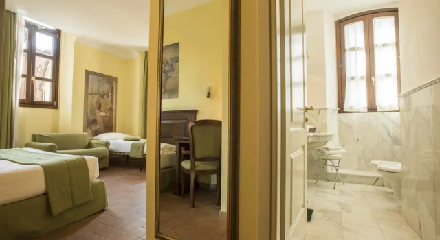 Habitación doble De lujo con vista al terreno Oste del Castello Wellness & Bike Hotel