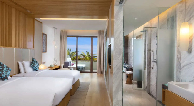 Двухместный номер Deluxe Thousand Cranes Sanya Yazhou Bay Int'l Exchange Centre