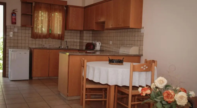 1 soveværelse i lejlighed med altan Kotzias Hotel Apartments