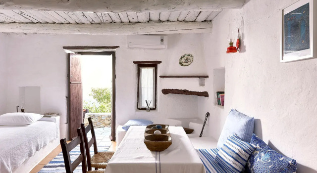 Семейный коттедж с видом на сад Koutsounari Traditional Cottages