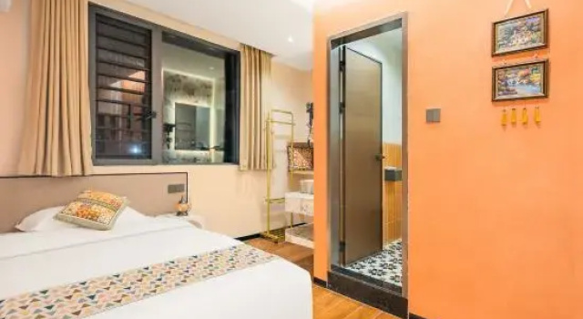 Семейный люкс с 2 комнатами Pandao·Morocco Hotel (Chaozhou Ancient City Paifang Street)