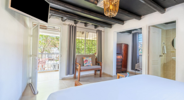 Supérieure double chambre avec balcon Vito Hotel Boutique Taganga