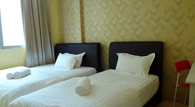 Трёхместный номер Deluxe Comma Hotel
