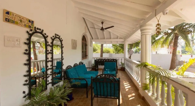 Вилла Villa Baywalk Goa - 200 meters from Morjim Beach