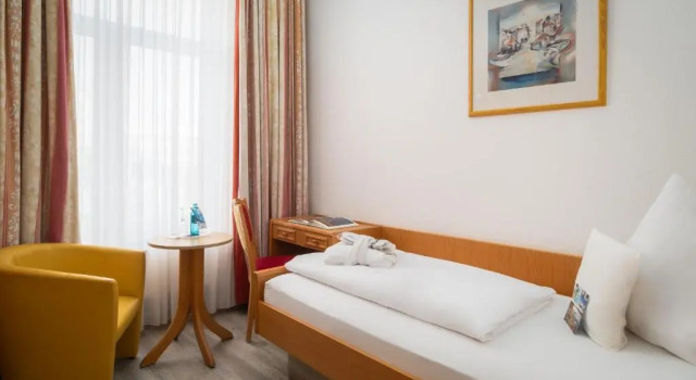 Одноместный номер Standard с видом на внутренний двор Nordsee Hotel Borkum