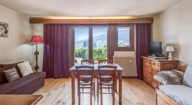 Cosy studio with view on the Mont Blanc mountain in Combloux - Welkeys
