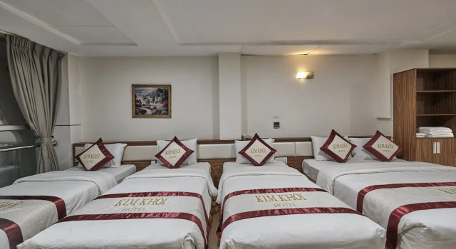 Семейный номер Standard c 1 комнатой с видом на парк Kim Khoi Hotel