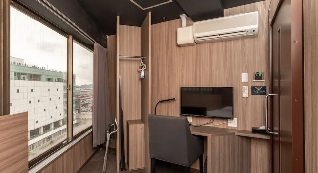 Мужская капсула Premium Tabist CapsuleHotel APODS Himeji Station