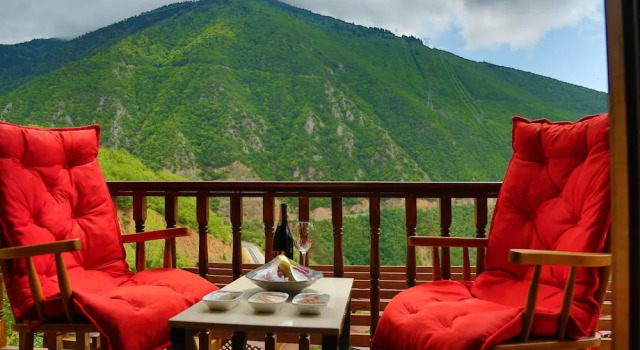 Апартаменты Deluxe с балконом Dergiz Holiday Village & Spa