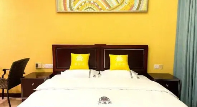 Семейный люкс с 3 комнатами с видом на океан Wenchang Gaoliang Bay Scenic Apartment (Gaolong Bay Holiday Resort)